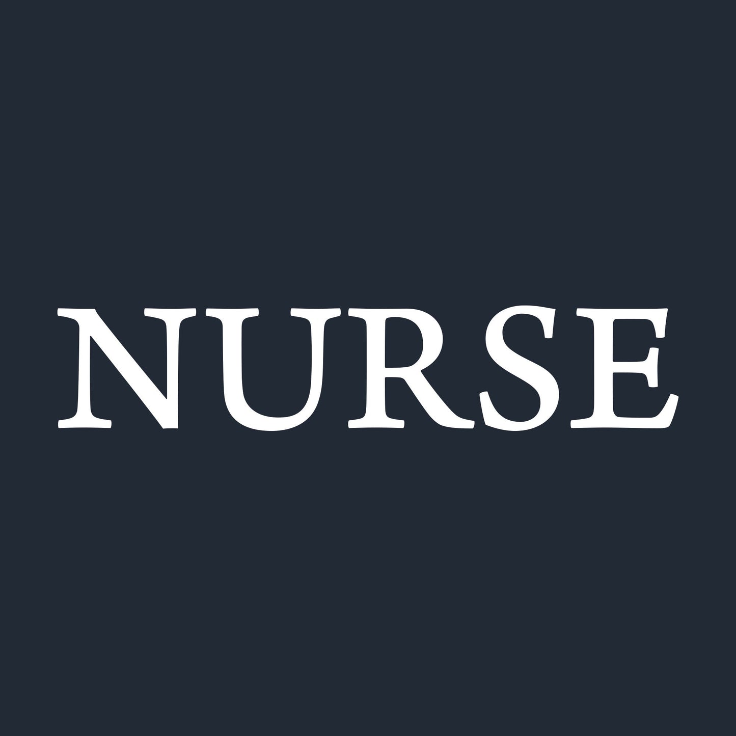 Grunt Style Women's Nurse Defined Boyfriend Fit T-Shirt - Midnight Navy