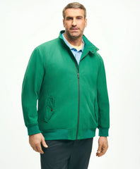 Men Big & Tall Bomber Jacket in Cotton Blend | Brooks Brothers US