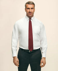 Shirts Big & Tall Stretch Dress Shirt, Non-Iron Pinpoint Spread Collar | Brooks Brothers Gift