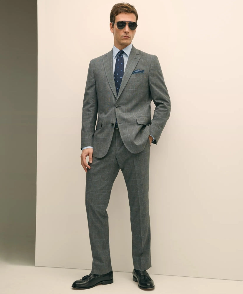 Sale Brooks Brothers Explorer Collection Classic Fit Wool Check Suit Pants | Brooks Brothers Outlet