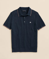 Men Cable Knit Archive Tennis Polo in Supima | Brooks Brothers Gift