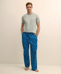 Sale Cotton Broadcloth Holiday Dog Lounge Pants