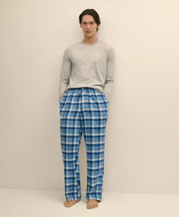Sale Cotton Flannel Plaid Lounge Pants | Brooks Brothers For sale