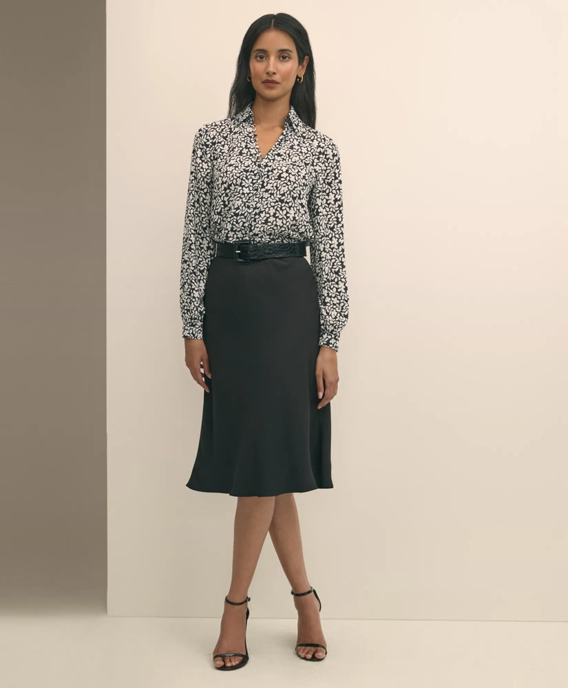 Sale Crepe Slip Skirt | Brooks Brothers Discount