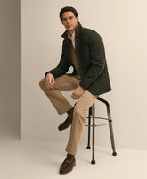Men Diamond-Quilted Blazer in Cotton Blend | Brooks Brothers Discount