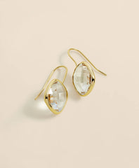 Women French-Wire Drop Earrings with Channel-Set Crystals | Brooks Brothers Near me