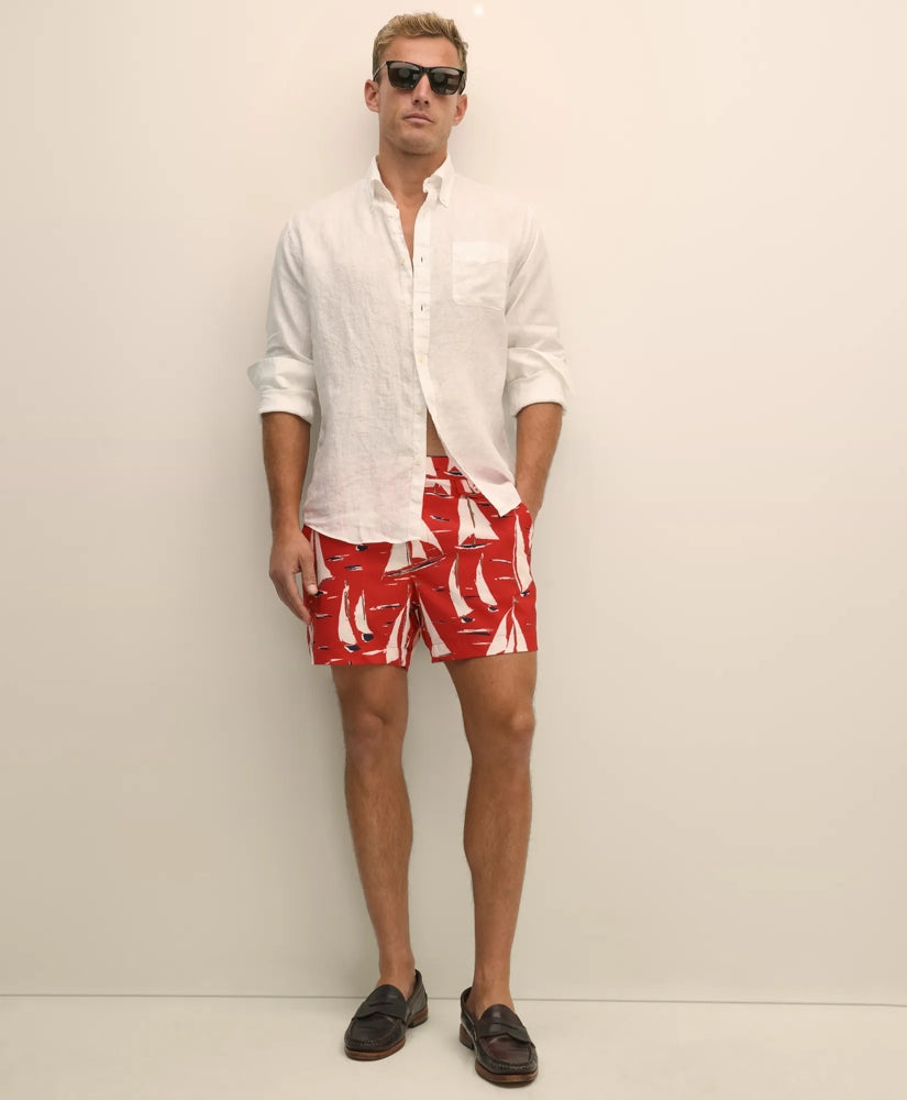 Sale 5" Newport Sailing Swim Trunks | Brooks Brothers Near me