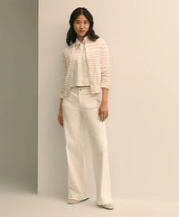 Women Patch-Pocket Flare Jeans | Brooks Brothers Outlet