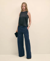 Shirts Sleeveless Shell in Washable Silk | Brooks Brothers Discount