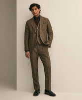 Men Slim Fit Linen Suit Pants | Brooks Brothers US