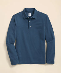 Sale Spread Collar Long-Sleeve Polo Shirt | Brooks Brothers Near me