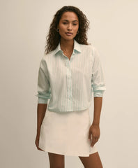 Women The Cropped Stripe Shirt | Brooks Brothers On sale