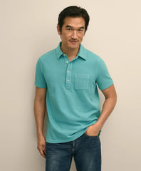 Men The Vintage Short-Sleeve Garment Dyed Polo Shirt | Brooks Brothers For sale