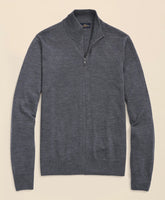 Men Ultimate Merino Wool Full Zip Sweater | Brooks Brothers Online