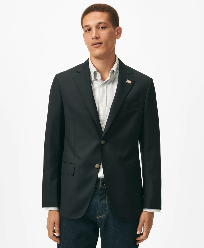 Men Slim Fit Stretch Saxxon™ Wool 1818 Blazer | Brooks Brothers Discount