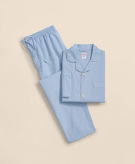 Men Cotton Broadcloth Pajamas | Brooks Brothers Discount