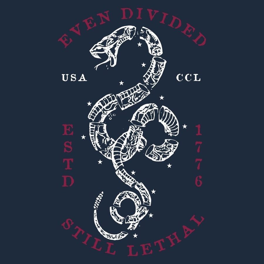 Grunt Style Women's Even Divided Boyfriend Fit T-Shirt - Midnight Navy