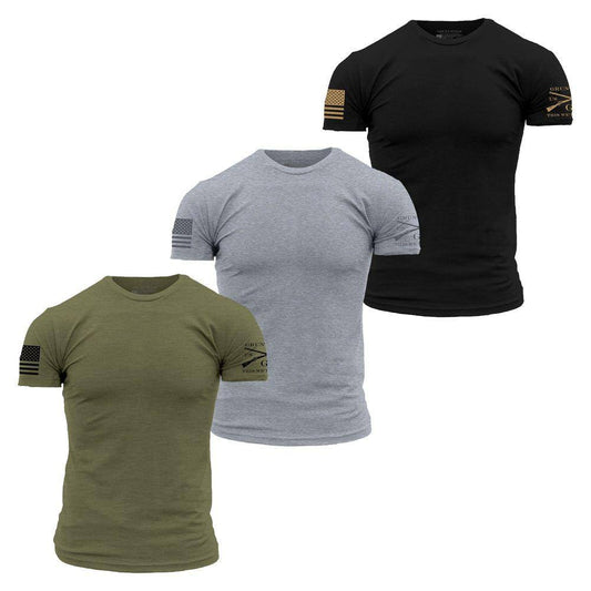 Grunt Style Standard Issue Core Basic T-Shirts - 3 Pack
