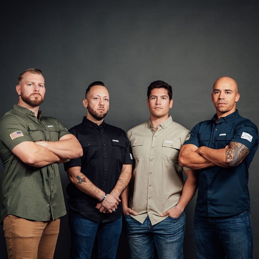 Grunt Style Men's Garage Button Down - Navy