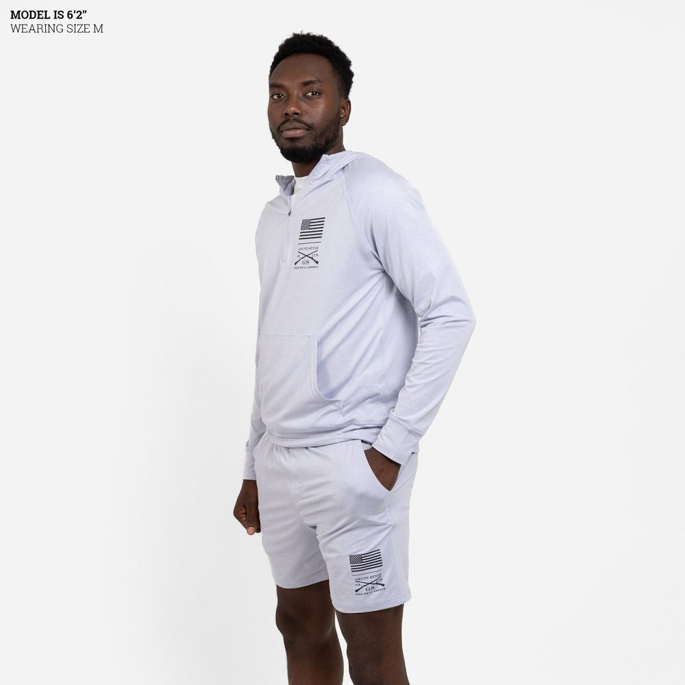 Grunt Style Men's All-Day Short - Heather Gray