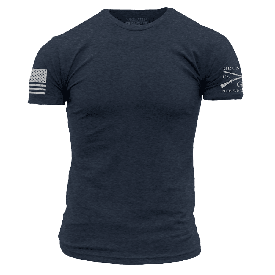 Grunt Style Navy Basic Crew T-Shirt - Patriotic Clothing