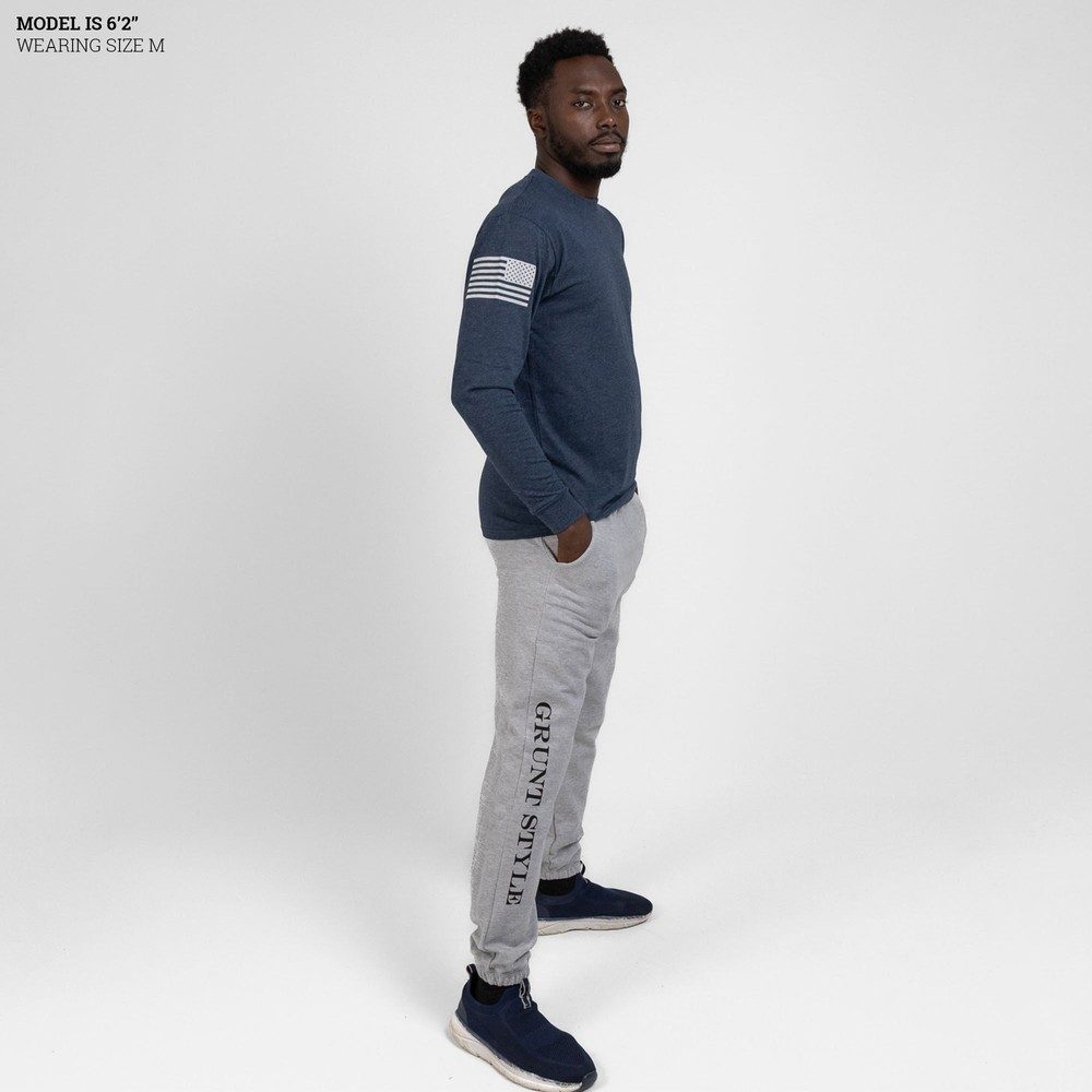 Grunt Style Basic Sweat Pant - Sport Gray