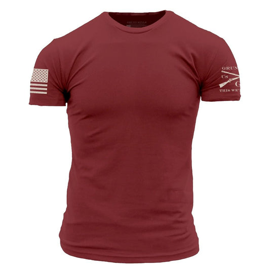 Grunt Style Basic T-Shirt - Red Plum