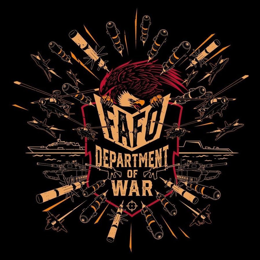 Grunt Style Department Of War Hoodie - Black