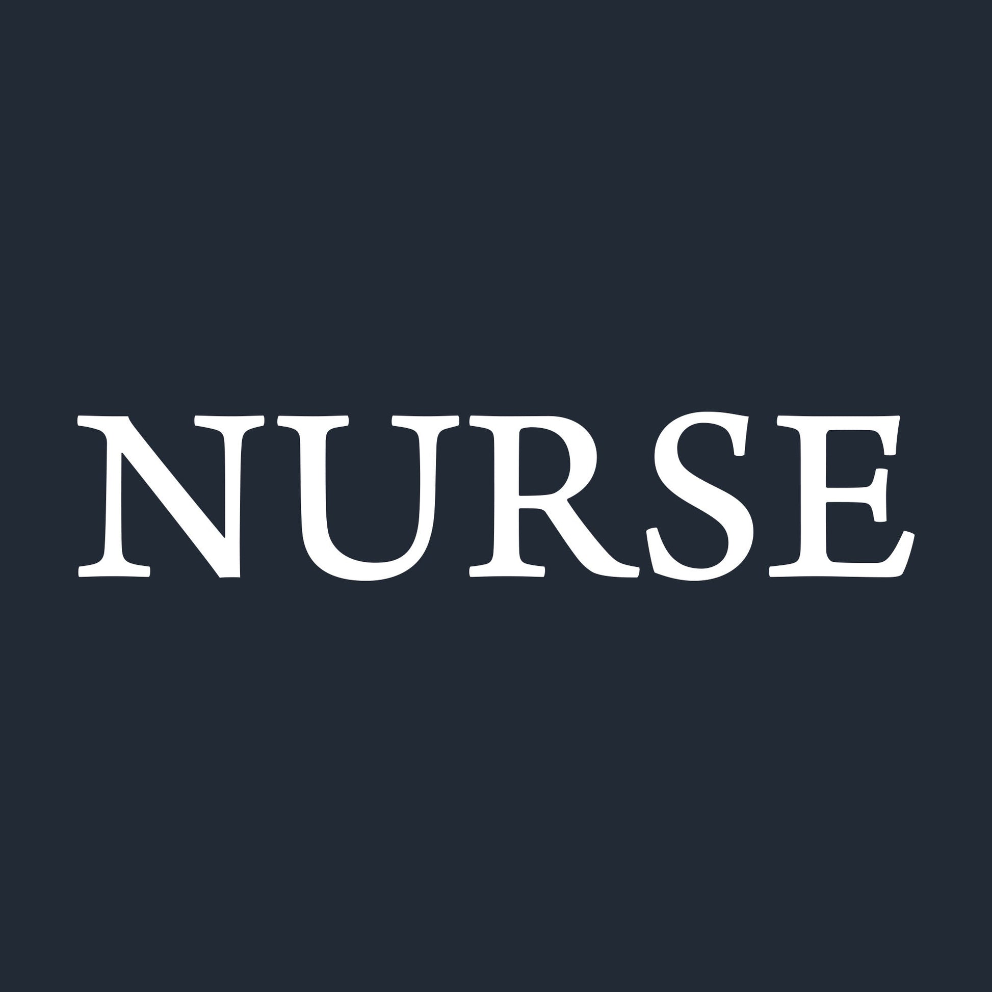 Grunt Style Women's Nurse Defined Boyfriend Fit T-Shirt - Midnight Navy