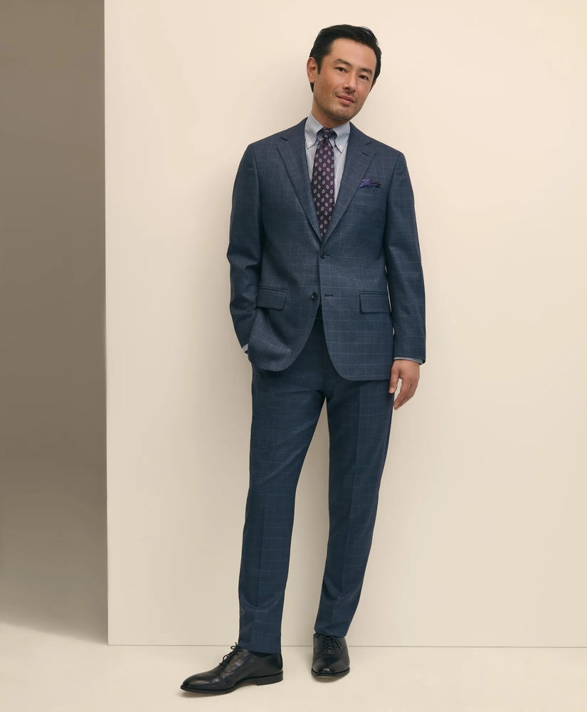Sale Brooks Brothers Explorer Collection Slim Fit Wool Overcheck Suit Pants | Brooks Brothers Near me