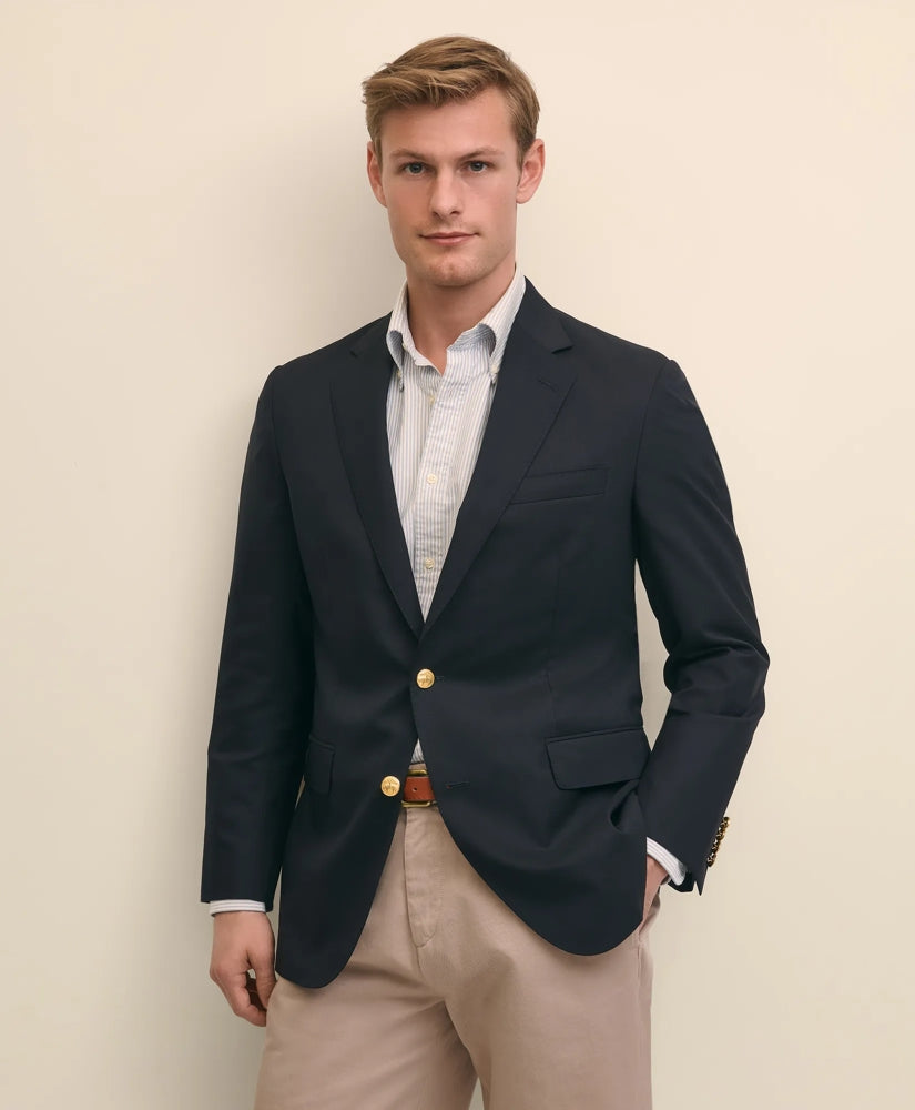 Tailored Classic Fit Wool 1818 Blazer | Brooks Brothers Discount
