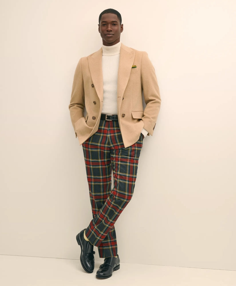 Sale Classic Fit Wool-Blend Tartan Dress Pants | Brooks Brothers Near me