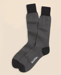 Men Cotton Bird's Eye Crew Socks | Brooks Brothers Outlet