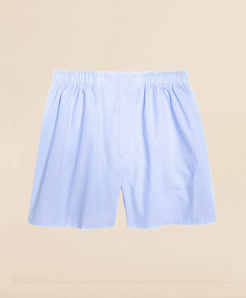 Men Cotton Broadcloth End-on-End Boxers | Brooks Brothers Near me
