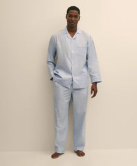 Men Cotton Broadcloth Pajamas | Brooks Brothers Outlet