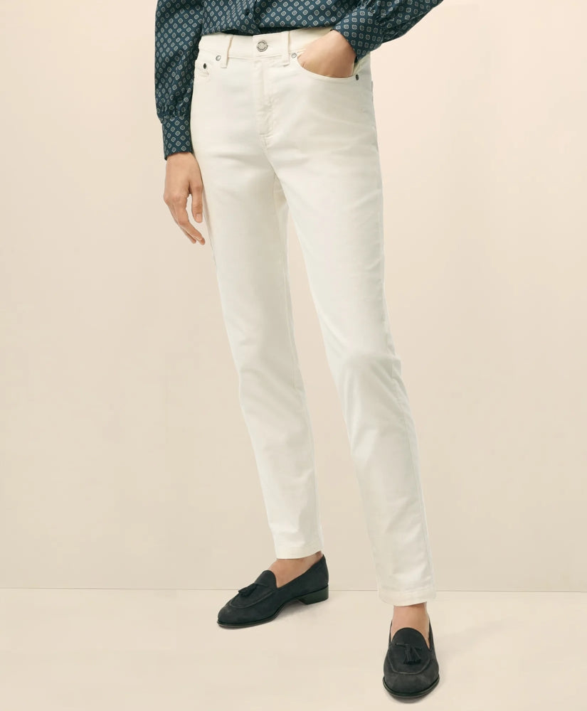 Women Five-Pocket Corduroy Pants | Brooks Brothers