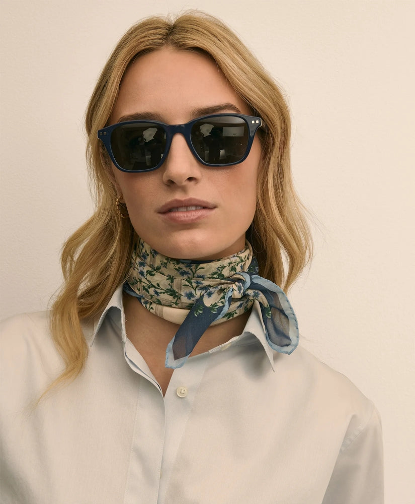 Women Floral Neckerchief | Brooks Brothers Discount