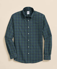 Sale Friday Shirt, Poplin Stewart Tartan | Brooks Brothers Outlet