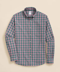 Sale Friday Shirt, Poplin Stewart Tartan | Brooks Brothers Outlet
