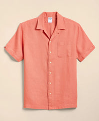 Shirts Irish Linen Camp Collar, Short-Sleeve Shirt | Brooks Brothers Gift