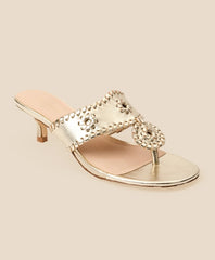 Women Jack Rogers Kitten-Heel Sandals | Brooks Brothers Online