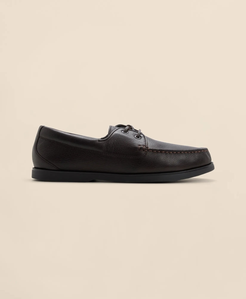 Men Leather Boat Shoes | Brooks Brothers sale