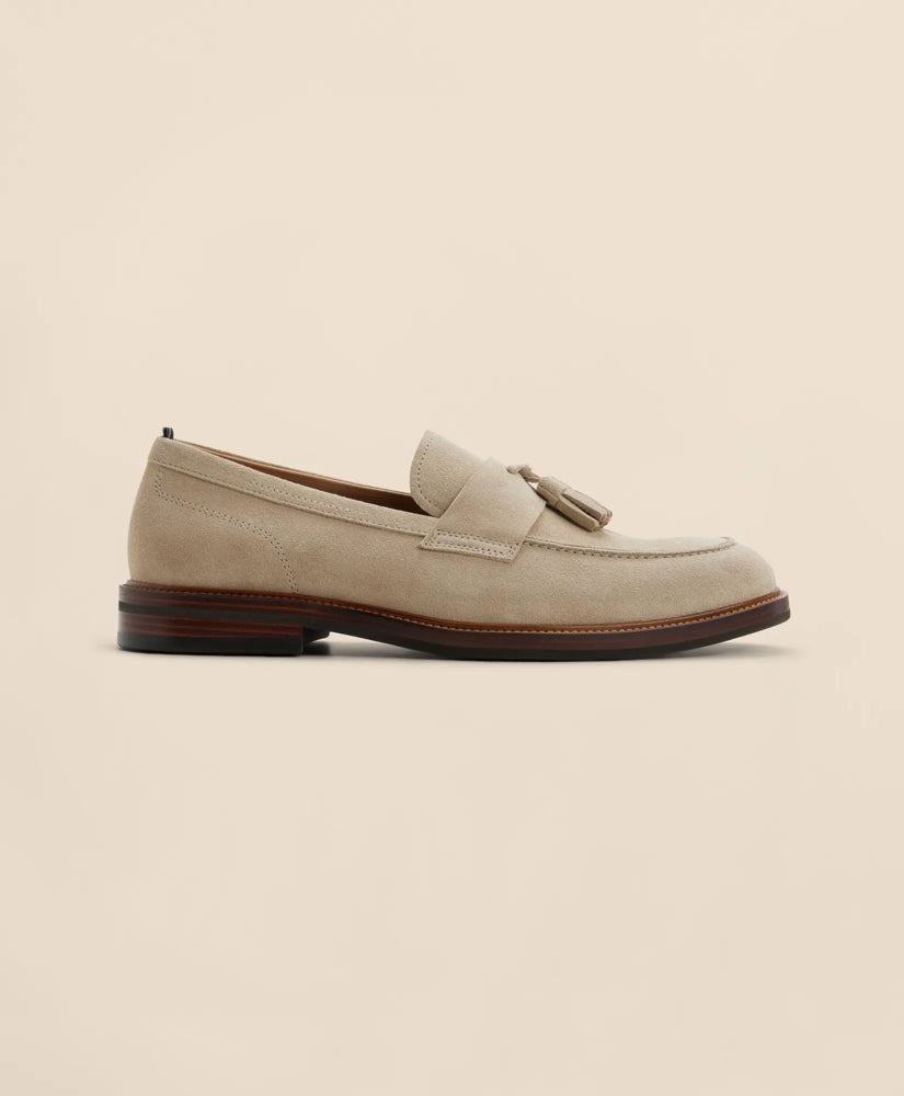 Men Leather Tassel Loafers | Brooks Brothers For sale