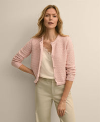 Women Mercerized Cotton Crochet Sweater Jacket | Brooks Brothers Near me