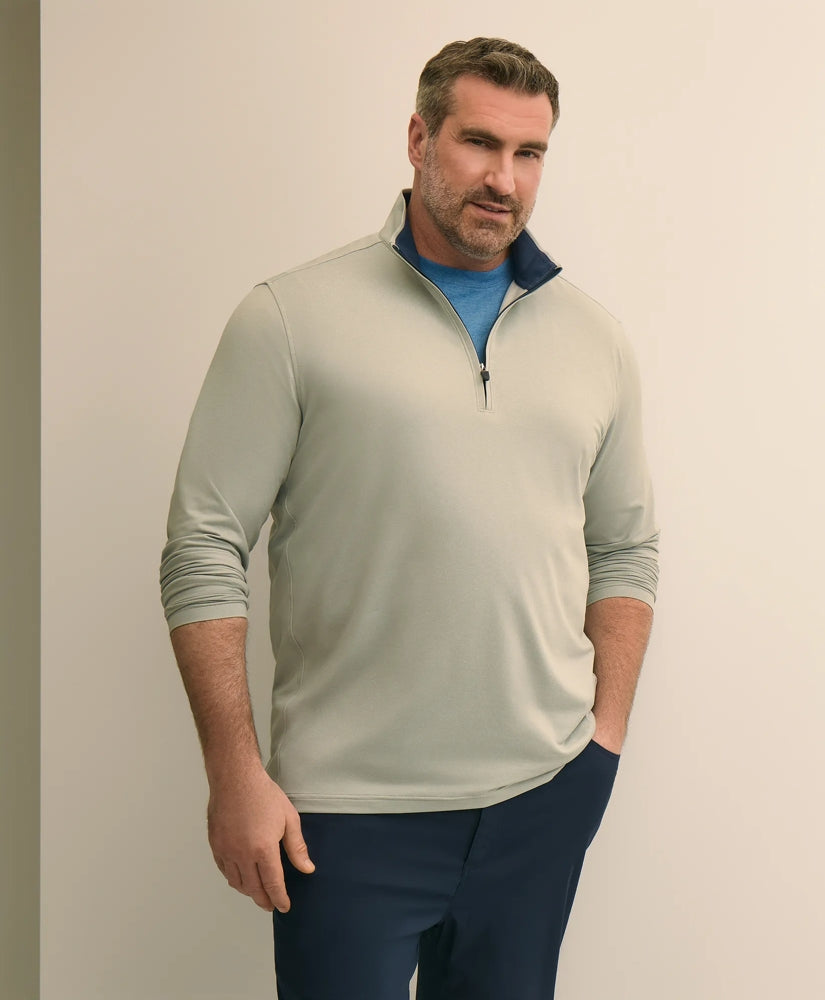 Men Performance Series Big & Tall Quarter-Zip | Brooks Brothers For sale