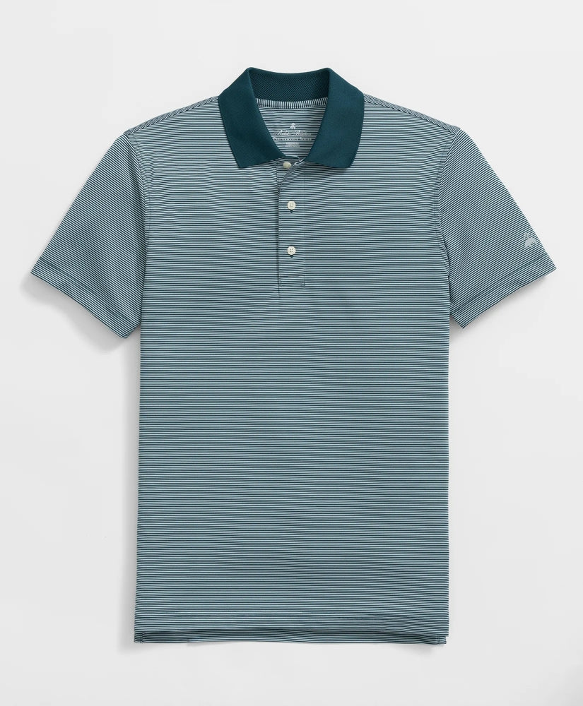 Sale Performance Series Micro Stripe Jersey Polo Shirt | Brooks Brothers Gift