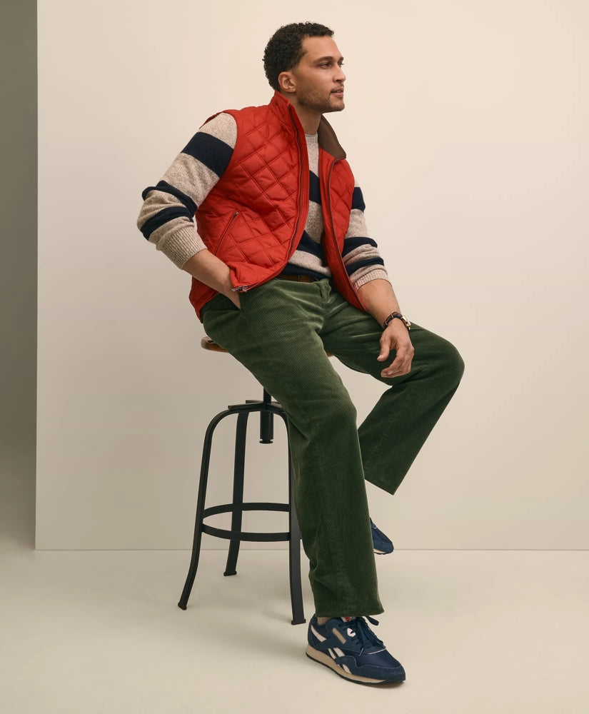 Sale Slim Fit Cotton Wide-Wale Corduroy Pants | Brooks Brothers