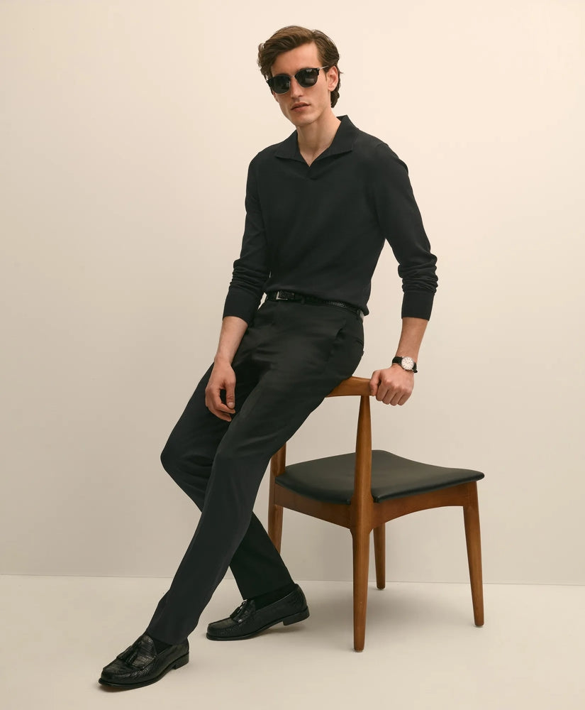 Men Slim Fit Wool 1818 Dress Pants | Brooks Brothers For sale