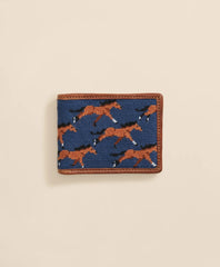 Sale Smathers & Branson Needlepoint Horse Wallet | Brooks Brothers US