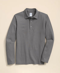 Sale Spread Collar Long-Sleeve Polo Shirt | Brooks Brothers Near me